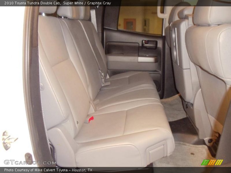 Super White / Graphite Gray 2010 Toyota Tundra Double Cab
