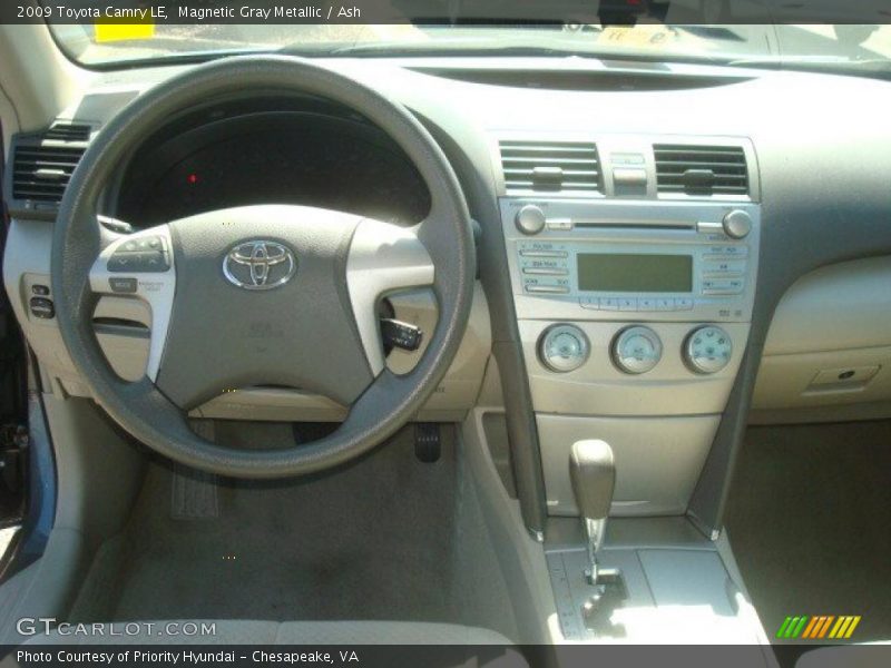 Magnetic Gray Metallic / Ash 2009 Toyota Camry LE