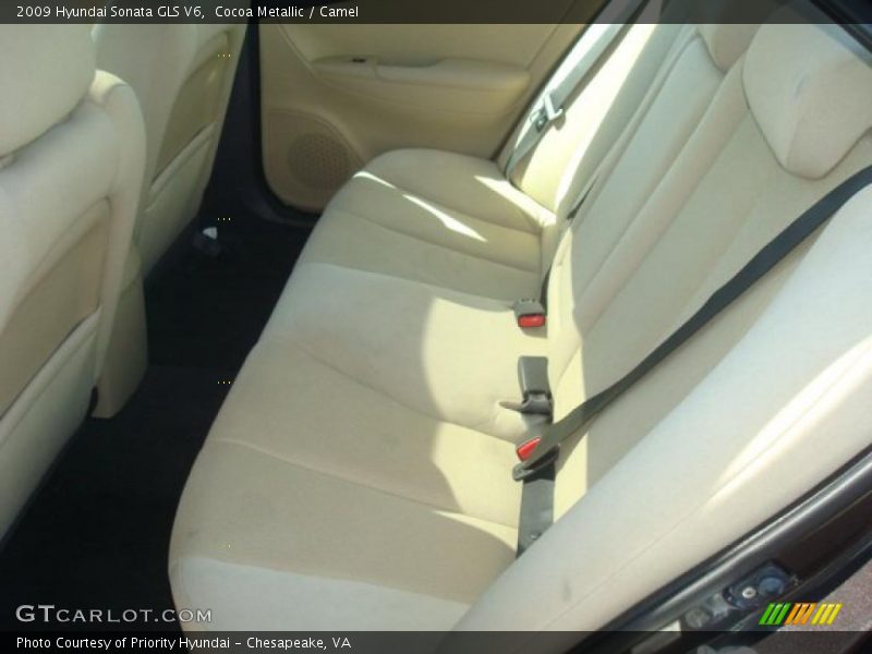 Cocoa Metallic / Camel 2009 Hyundai Sonata GLS V6