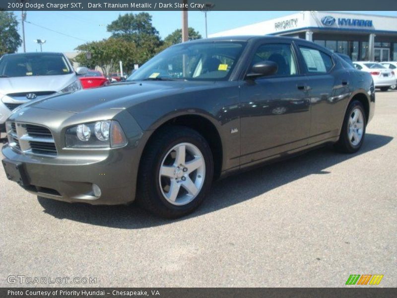 Dark Titanium Metallic / Dark Slate Gray 2009 Dodge Charger SXT