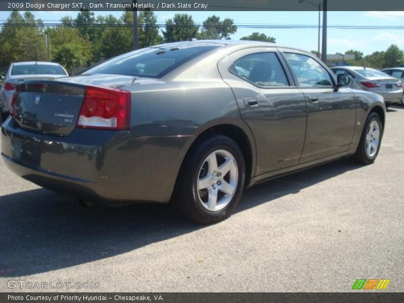 Dark Titanium Metallic / Dark Slate Gray 2009 Dodge Charger SXT