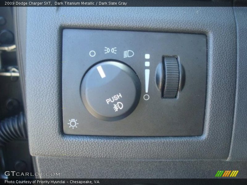 Dark Titanium Metallic / Dark Slate Gray 2009 Dodge Charger SXT