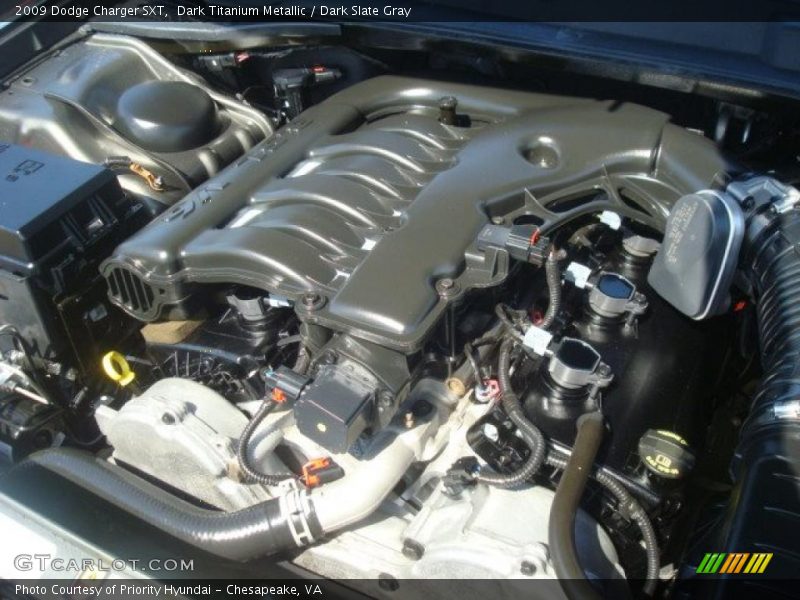 Dark Titanium Metallic / Dark Slate Gray 2009 Dodge Charger SXT