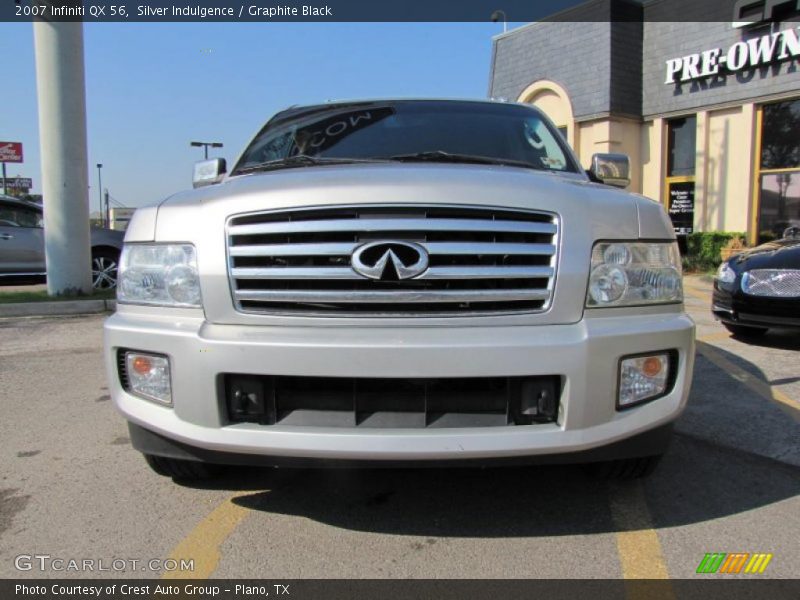 Silver Indulgence / Graphite Black 2007 Infiniti QX 56