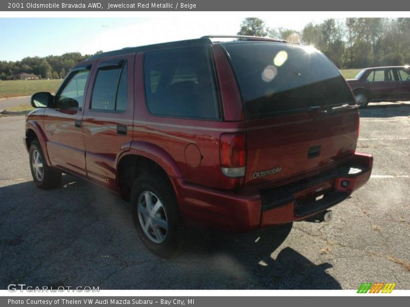 Jewelcoat Red Metallic / Beige 2001 Oldsmobile Bravada AWD