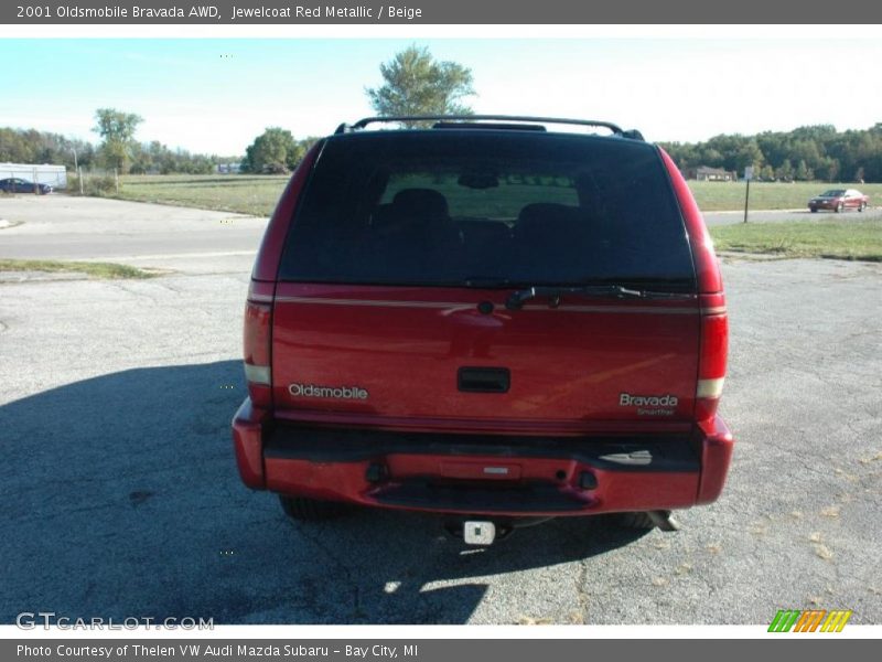 Jewelcoat Red Metallic / Beige 2001 Oldsmobile Bravada AWD
