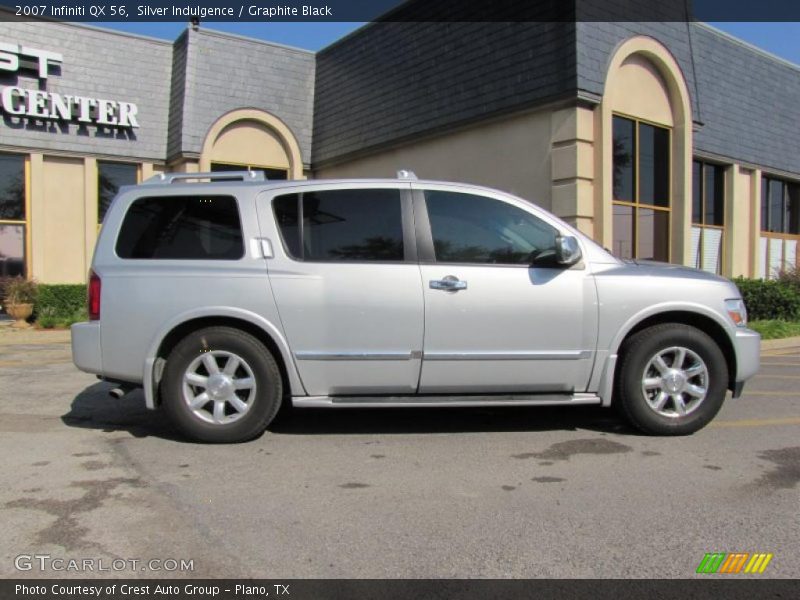 Silver Indulgence / Graphite Black 2007 Infiniti QX 56