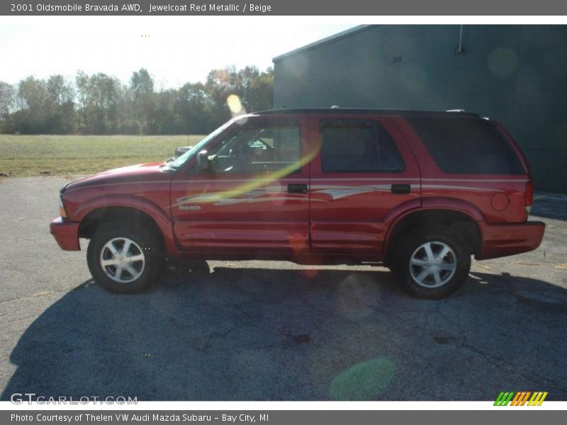 Jewelcoat Red Metallic / Beige 2001 Oldsmobile Bravada AWD