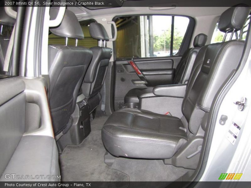 Silver Indulgence / Graphite Black 2007 Infiniti QX 56