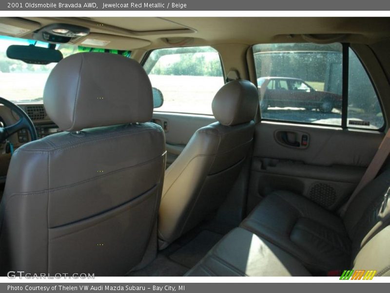 Jewelcoat Red Metallic / Beige 2001 Oldsmobile Bravada AWD
