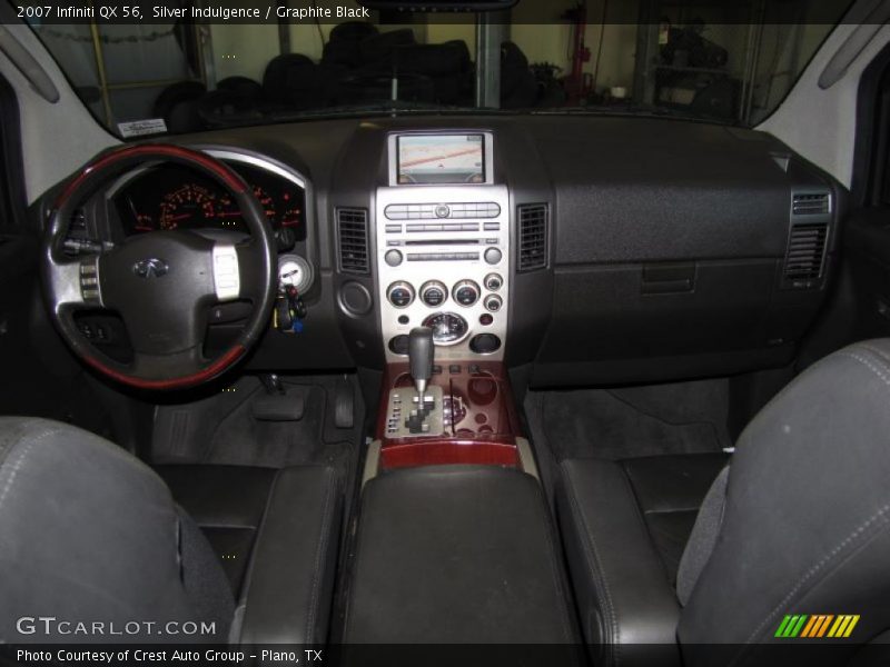 Silver Indulgence / Graphite Black 2007 Infiniti QX 56