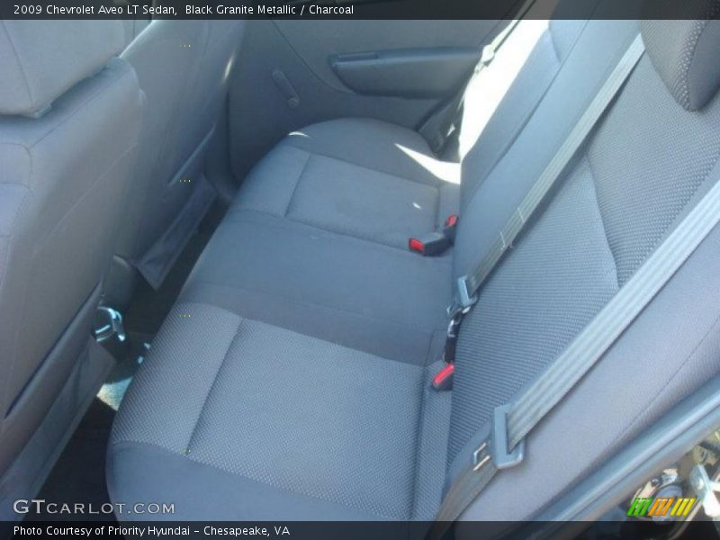 Black Granite Metallic / Charcoal 2009 Chevrolet Aveo LT Sedan