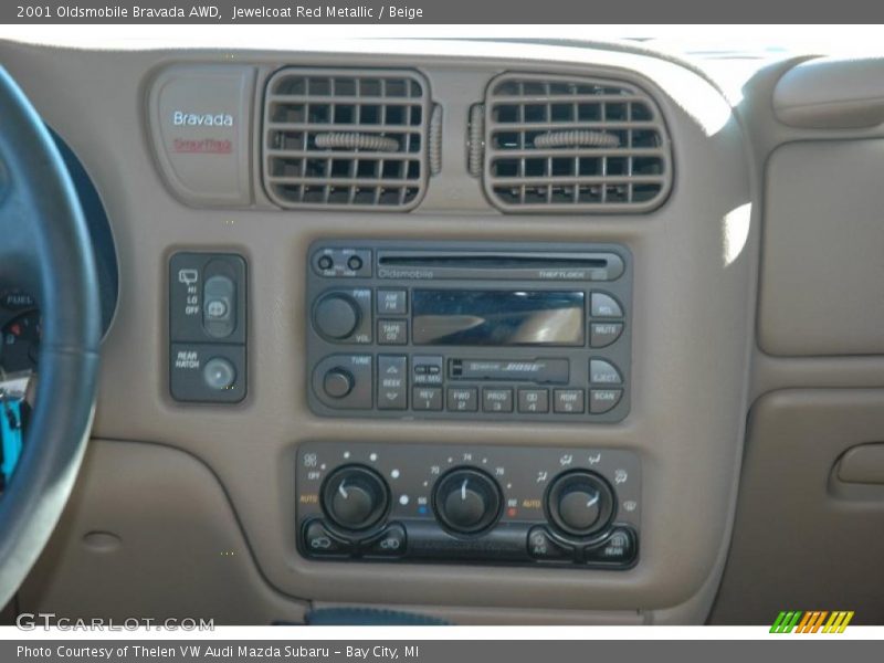 Jewelcoat Red Metallic / Beige 2001 Oldsmobile Bravada AWD