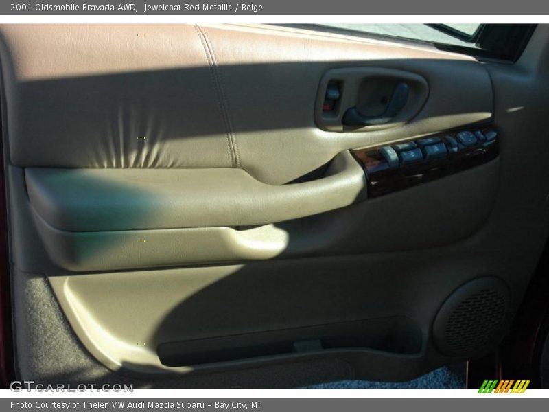 Jewelcoat Red Metallic / Beige 2001 Oldsmobile Bravada AWD