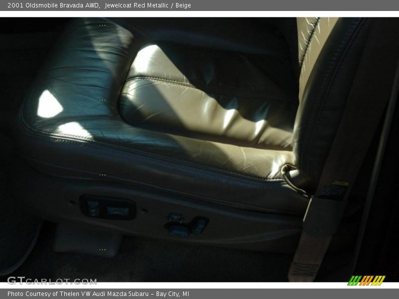 Jewelcoat Red Metallic / Beige 2001 Oldsmobile Bravada AWD