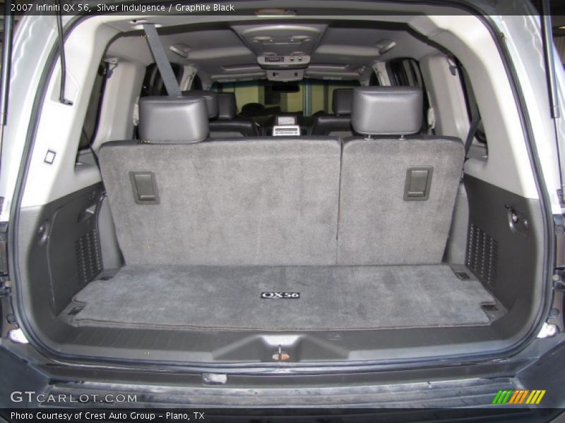 Silver Indulgence / Graphite Black 2007 Infiniti QX 56