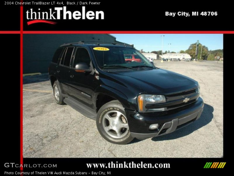 Black / Dark Pewter 2004 Chevrolet TrailBlazer LT 4x4