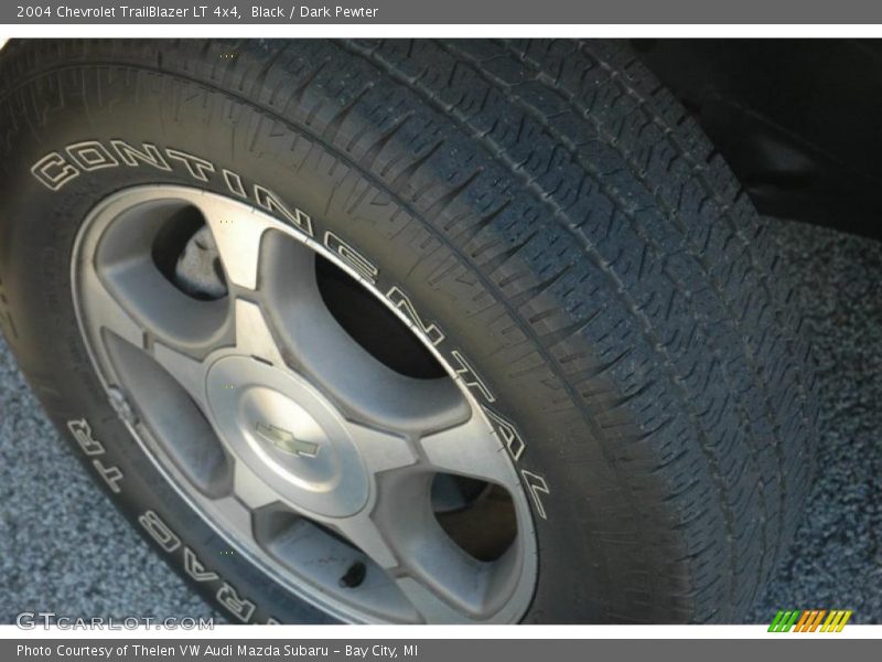 Black / Dark Pewter 2004 Chevrolet TrailBlazer LT 4x4