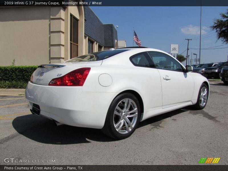 Moonlight White / Wheat 2009 Infiniti G 37 Journey Coupe