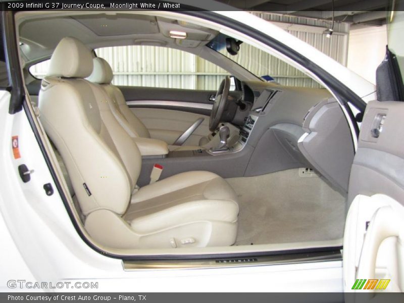 Moonlight White / Wheat 2009 Infiniti G 37 Journey Coupe