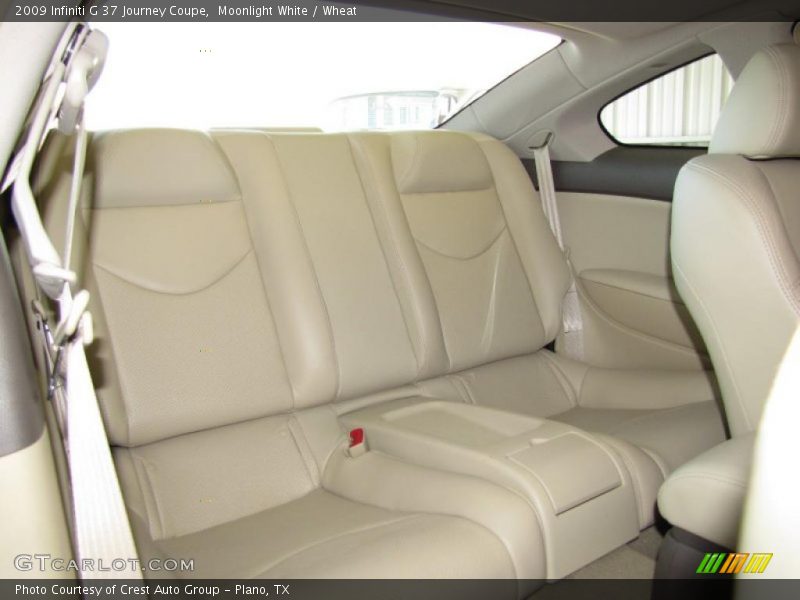Moonlight White / Wheat 2009 Infiniti G 37 Journey Coupe