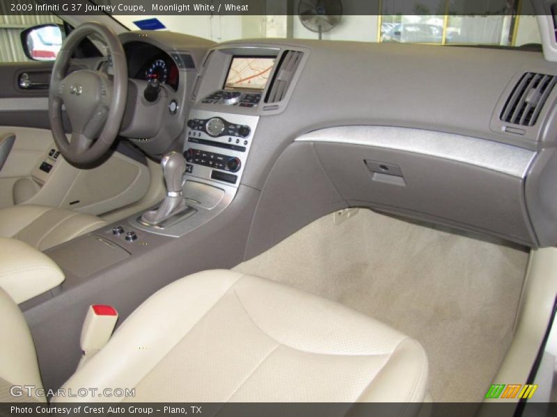 Moonlight White / Wheat 2009 Infiniti G 37 Journey Coupe