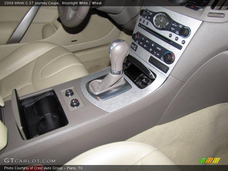 Moonlight White / Wheat 2009 Infiniti G 37 Journey Coupe