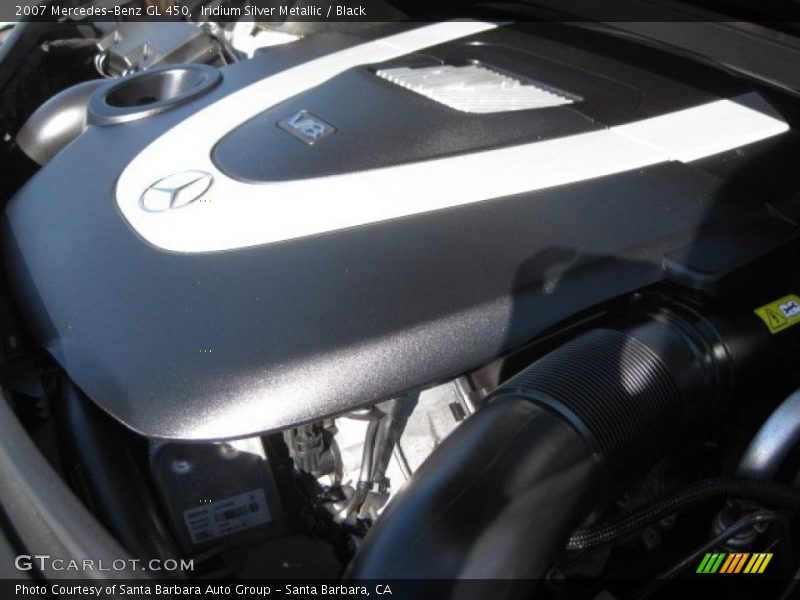 Iridium Silver Metallic / Black 2007 Mercedes-Benz GL 450