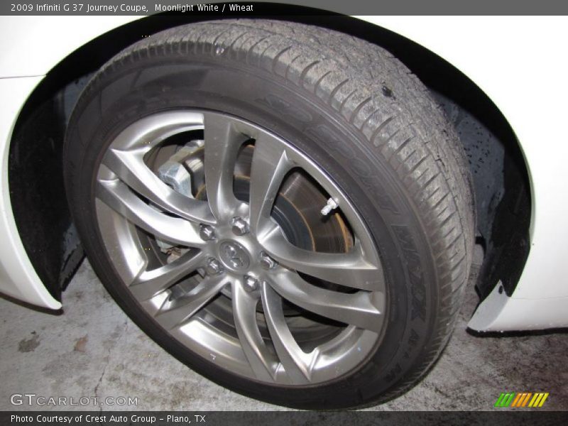 Moonlight White / Wheat 2009 Infiniti G 37 Journey Coupe