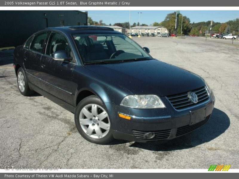 Blue Graphite Metallic / Grey 2005 Volkswagen Passat GLS 1.8T Sedan