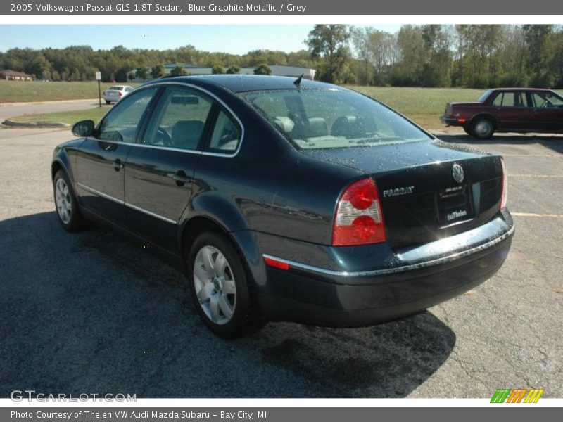 Blue Graphite Metallic / Grey 2005 Volkswagen Passat GLS 1.8T Sedan