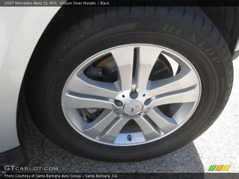 Iridium Silver Metallic / Black 2007 Mercedes-Benz GL 450