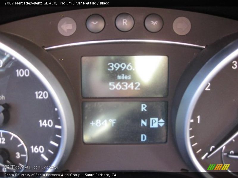 Iridium Silver Metallic / Black 2007 Mercedes-Benz GL 450