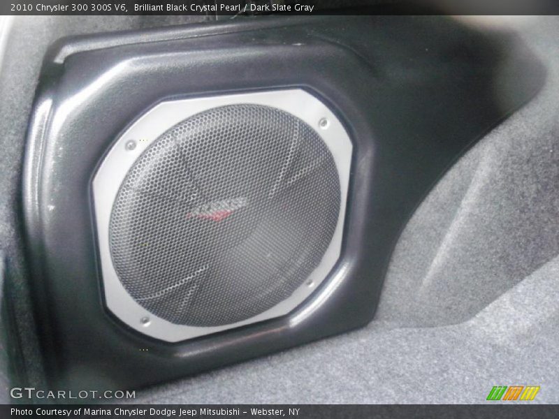 Brilliant Black Crystal Pearl / Dark Slate Gray 2010 Chrysler 300 300S V6