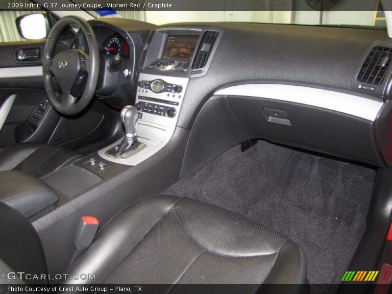 Vibrant Red / Graphite 2009 Infiniti G 37 Journey Coupe
