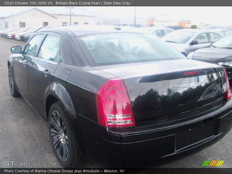 Brilliant Black Crystal Pearl / Dark Slate Gray 2010 Chrysler 300 300S V6
