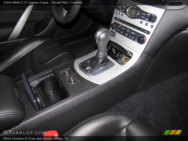Vibrant Red / Graphite 2009 Infiniti G 37 Journey Coupe