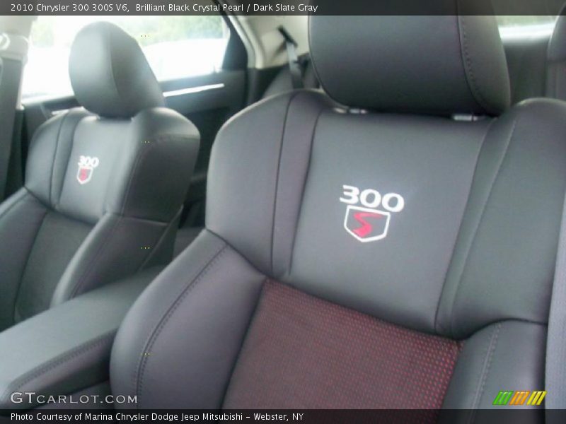 Brilliant Black Crystal Pearl / Dark Slate Gray 2010 Chrysler 300 300S V6