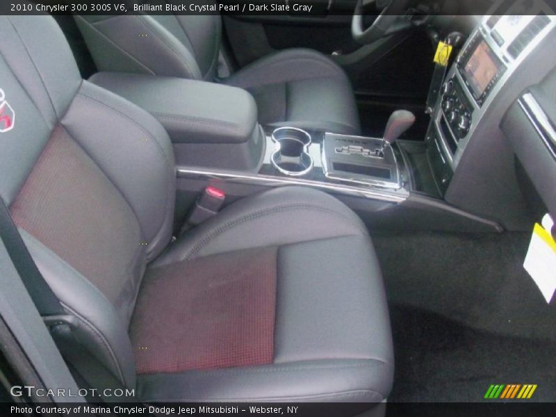 Brilliant Black Crystal Pearl / Dark Slate Gray 2010 Chrysler 300 300S V6