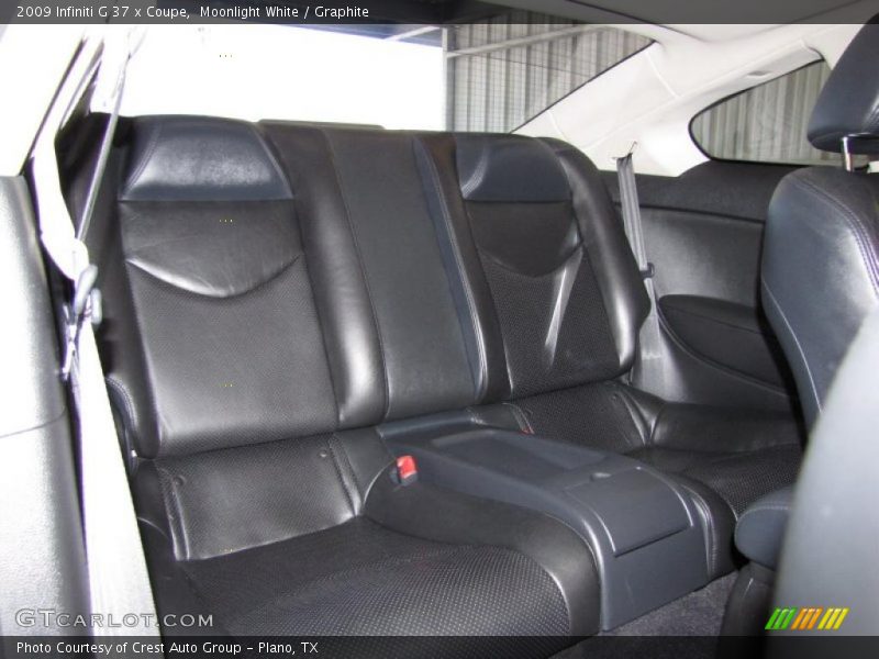 Moonlight White / Graphite 2009 Infiniti G 37 x Coupe