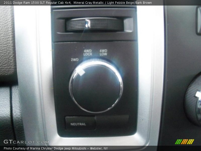 Mineral Gray Metallic / Light Pebble Beige/Bark Brown 2011 Dodge Ram 1500 SLT Regular Cab 4x4