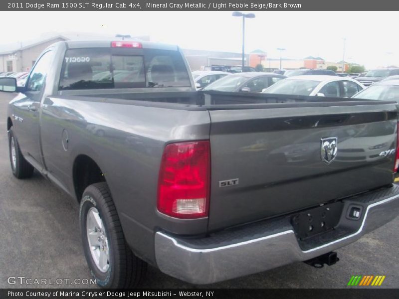 Mineral Gray Metallic / Light Pebble Beige/Bark Brown 2011 Dodge Ram 1500 SLT Regular Cab 4x4