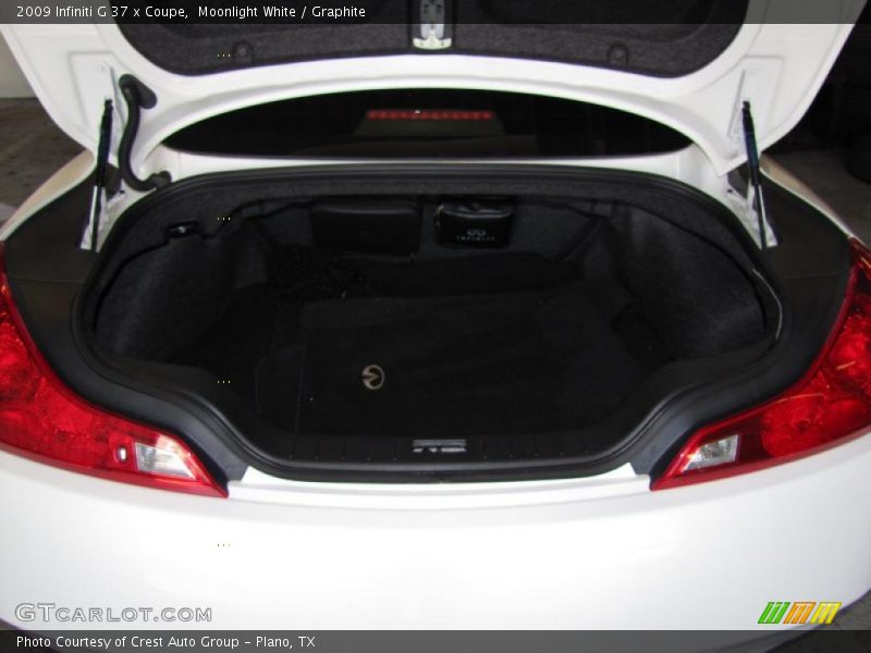 Moonlight White / Graphite 2009 Infiniti G 37 x Coupe
