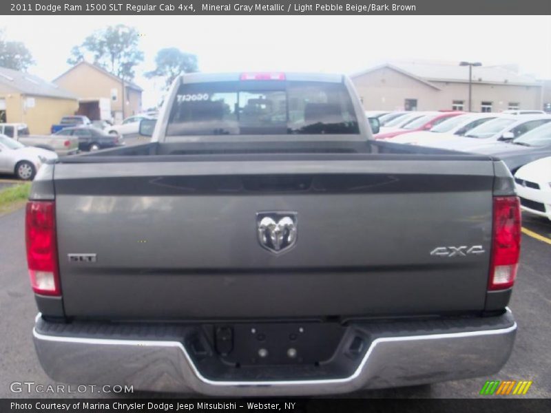 Mineral Gray Metallic / Light Pebble Beige/Bark Brown 2011 Dodge Ram 1500 SLT Regular Cab 4x4