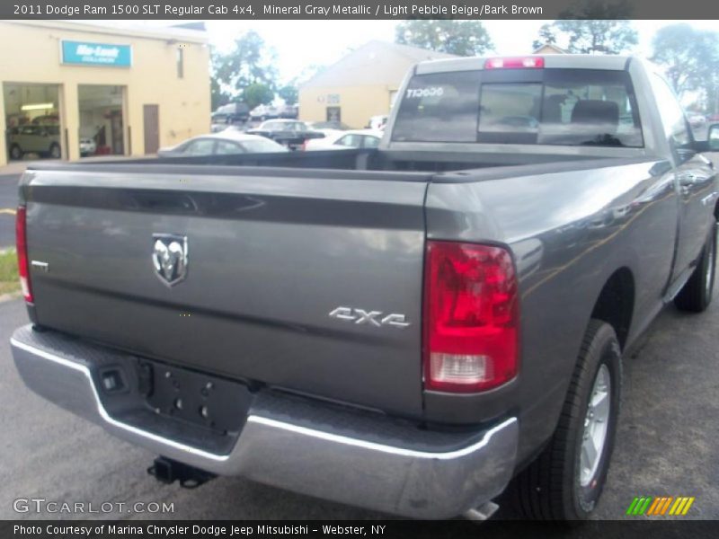 Mineral Gray Metallic / Light Pebble Beige/Bark Brown 2011 Dodge Ram 1500 SLT Regular Cab 4x4