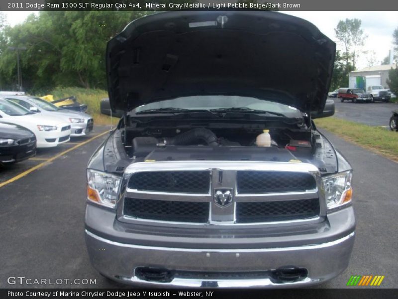 Mineral Gray Metallic / Light Pebble Beige/Bark Brown 2011 Dodge Ram 1500 SLT Regular Cab 4x4