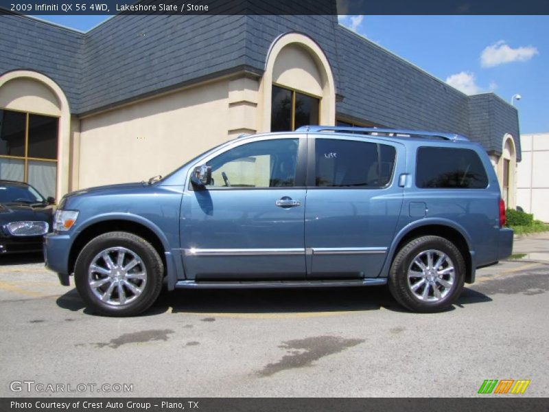 Lakeshore Slate / Stone 2009 Infiniti QX 56 4WD