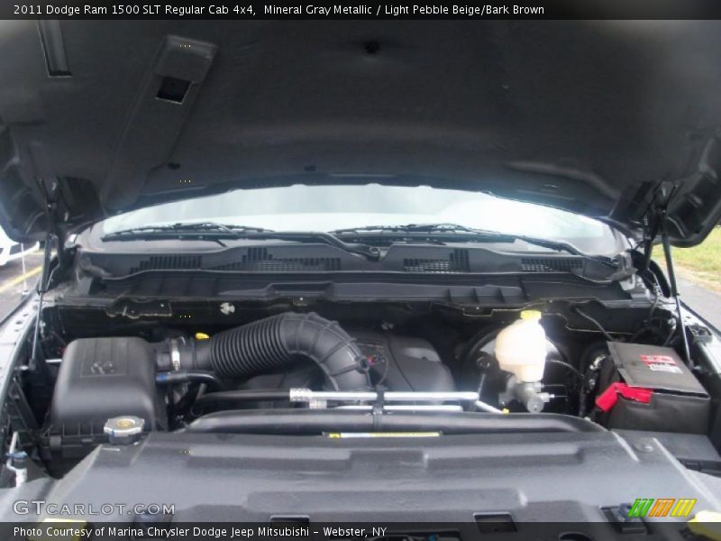 Mineral Gray Metallic / Light Pebble Beige/Bark Brown 2011 Dodge Ram 1500 SLT Regular Cab 4x4