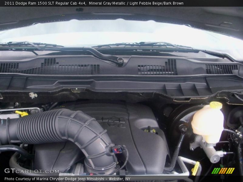 Mineral Gray Metallic / Light Pebble Beige/Bark Brown 2011 Dodge Ram 1500 SLT Regular Cab 4x4