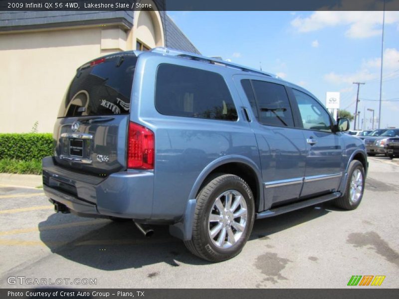 Lakeshore Slate / Stone 2009 Infiniti QX 56 4WD